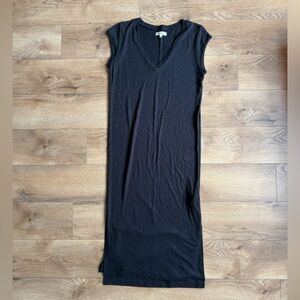 Madewell Black V-Neck Knit Tank